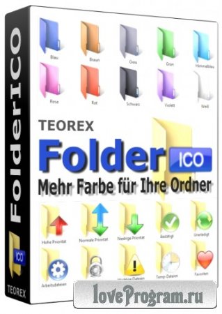 Teorex FolderIco 3.0 GOTD Rus + Icon Packs