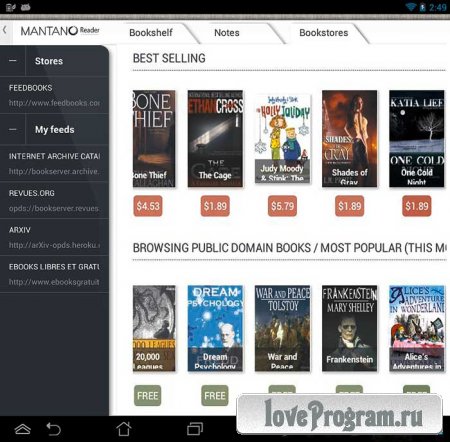  Mantano Ebook Reader Premium 2.5.1.8 Android