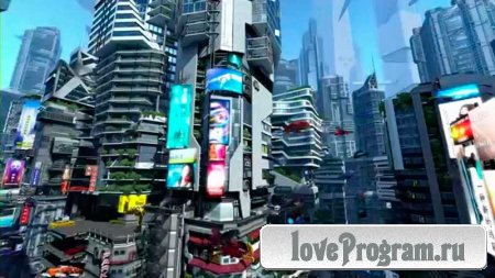  Futuristic City 3D Screensaver 1.1.35 Final