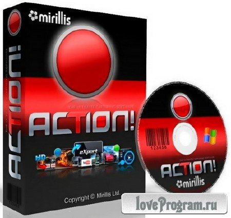 Mirillis Action! 1.20.2.0 RePack by Diakov