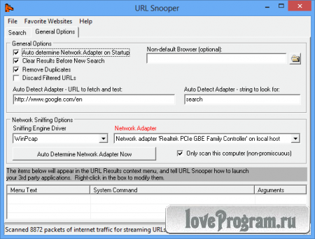  URL Snooper 2.37.03 -    