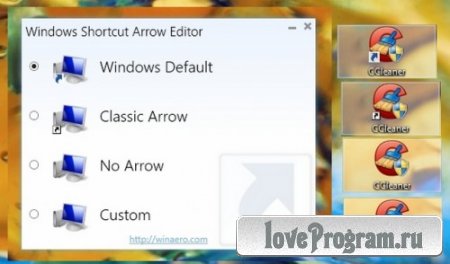 Windows Shortcut Arrow Editor 1.0.0.2 Portable