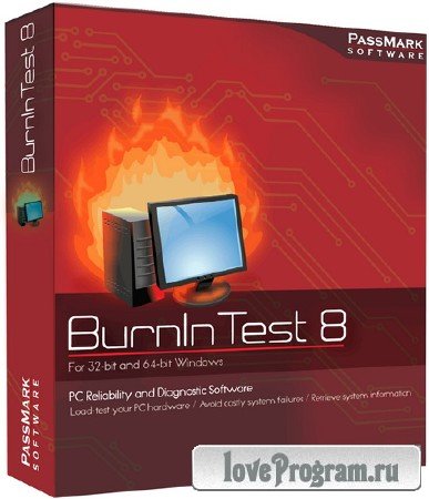 PassMark BurnInTest Professional 8.0 Build 1031 (2015/ENG)