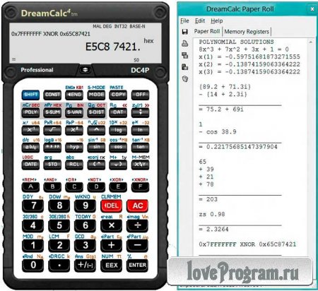 DreamCalc Pro 4.9.5 -  +  