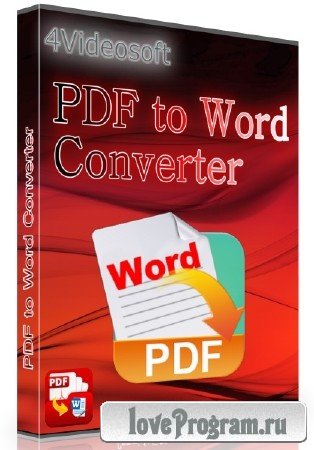 4Videosoft PDF to Word Converter 3.1.30 + Rus