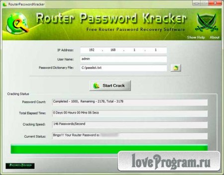  Router Password Kracker 3.6 -   