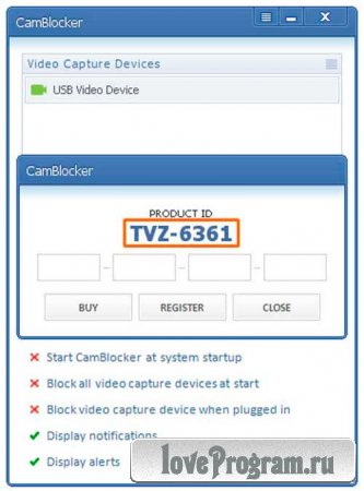  Wolfcoders CamBlocker 1.2.0.4 -  Web-