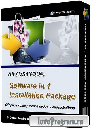 All AVS4YOU Software in 1 Installation Package 2.8.1.120