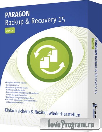 Paragon Backup and Recovery 15 Home Compact Edition 10.1.25.348 Final