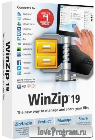 WinZip Standart / Pro / Backup / Photo / OEM Edition 19.5 Build 11532