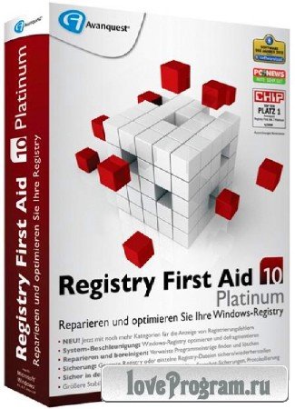 Registry First Aid Platinum 10.1.0 Build 2292