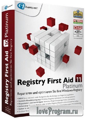 Registry First Aid Platinum 11.1.1 Build 2516
