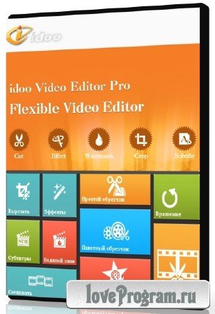 idoo Video Editor Pro 10.0.0 + Rus