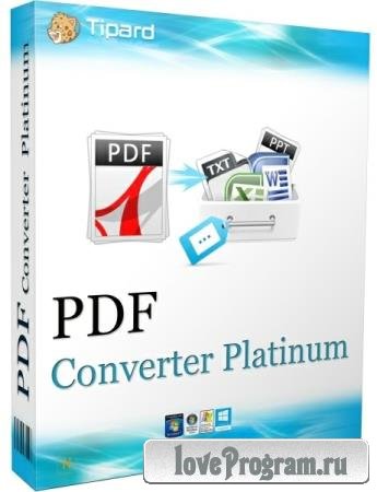 Tipard PDF Converter Platinum 3.3.16 + Rus