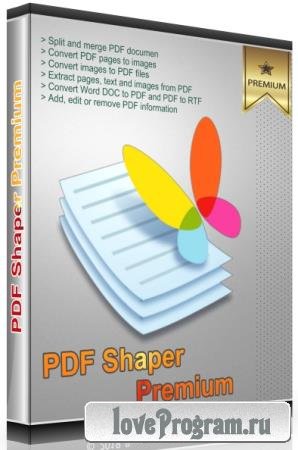 PDF Shaper Premium 9.1 RePack & Portable by TryRooM