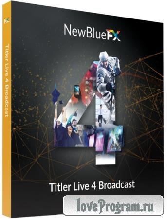 NewBlueFX Titler Live 4 Broadcast 4.0.190919