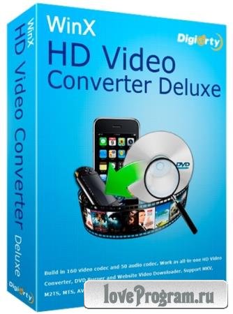 WinX HD Video Converter Deluxe 5.15.4 Build 25.09.2019 + Rus