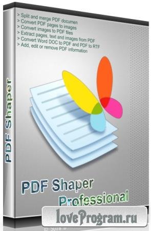 PDF Shaper Professional 9.5 RePack & Portable by TryRooM