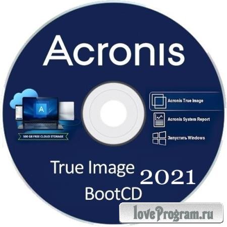 Acronis True Image 2021 Build 30480 Final BootCD