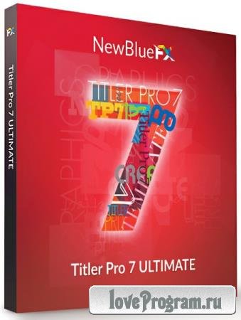 NewBlue Titler Pro 7 Ultimate 7.5.210310