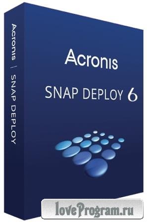 Acronis Snap Deploy 6.0.3030