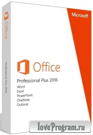 Microsoft Office 2016 Pro Plus 16.0.5254.1001.1000 VL RePack by SPecialiST v21.12