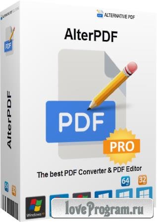 AlterPDF Pro 5.8 + Portable
