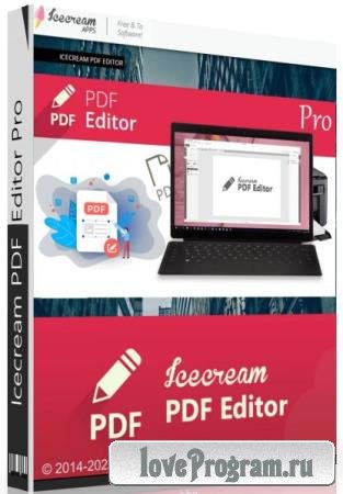 Icecream PDF Editor Pro 2.61 + Portable