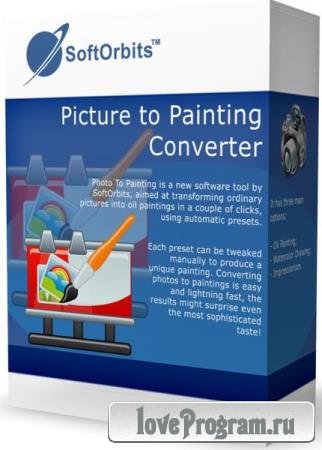 SoftOrbits Picture to Painting Converter Pro 6.0 Portable (RUS/ENG)