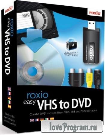 Roxio Easy VHS to DVD Plus 4.0.3 SP8