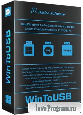 WinToUSB 8.0 Professional / Enterprise / Technician + Portable