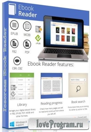 Icecream Ebook Reader Pro 6.46 + Portable