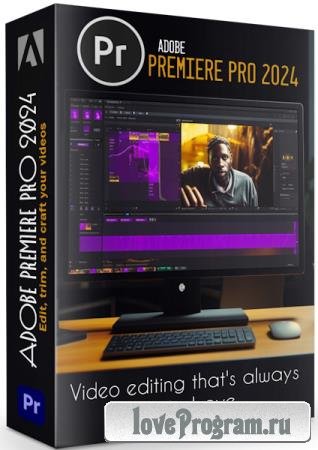 Adobe Premiere Pro 2024 24.3.0.59 RePack by KpoJIuK (MULTi/RUS)