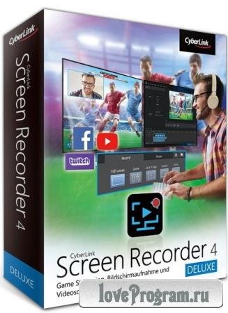CyberLink Screen Recorder Deluxe 4.3.1.27980 + Rus CyberLink Screen Recorder Deluxe 4.3.1.27980 + Rus