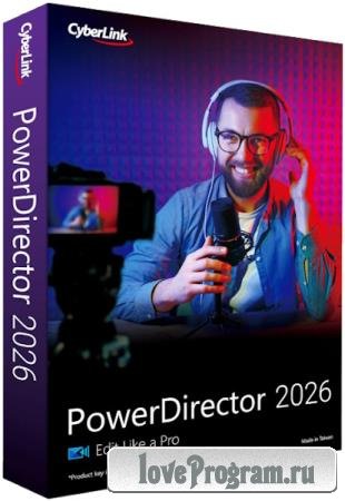 CyberLink PowerDirector Ultimate 2026 24.0.1014.0 + Rus