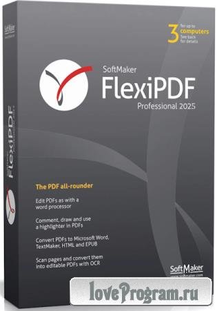 SoftMaker FlexiPDF Pro 2025.416.1204 + Portable SoftMaker FlexiPDF Pro 2025.416.1204 + Portable