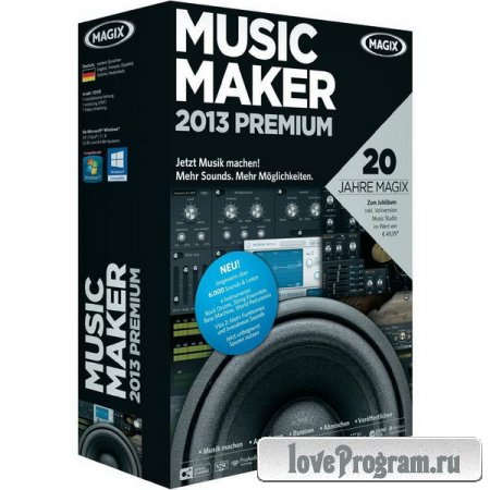 MAGIX Music Maker 2013 Premium v 19.1.0.36 Final